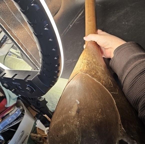 Vintage Moroccan instrument Guenbri‎ - Picture 7 of 7